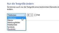 Windows 10: Schriftgröße ändern – so geht's