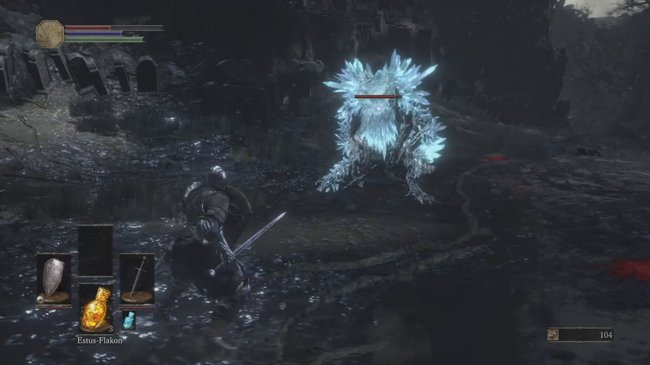 Boss Iudex Gundyr erwartet euch am Ende.