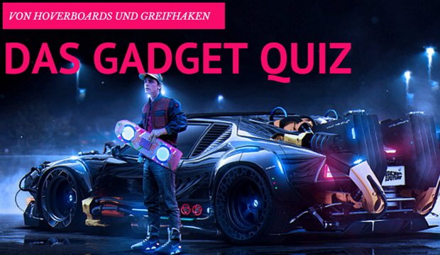 Das Gadget-Quiz: In welchen Filmen kommen diese 20 Gadgets zum Einsatz?