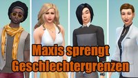 Die Sims 4: Geschlechtergrenzen aus dem Spiel entfernt