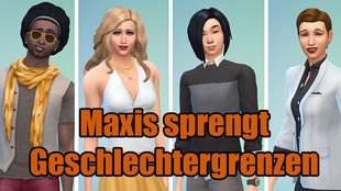 Die Sims 4: Geschlechtergrenzen aus dem Spiel entfernt