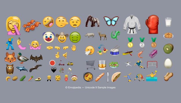 72 neue Emoji für iPhone, iPad und Mac erwartet