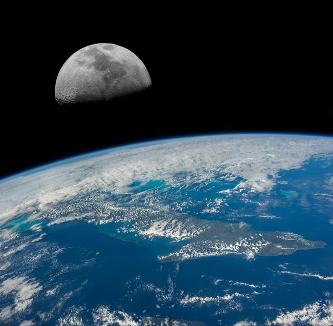 Erde Mond NASA