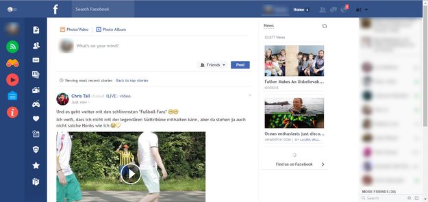 Flatbook: So nutzt ihr Facebook im neuen Design und ohne Werbung