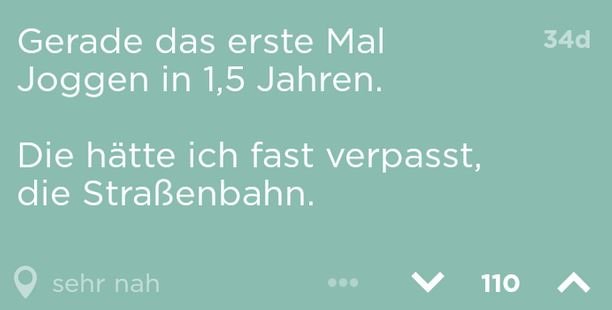 Jodel Sprüche Joggen