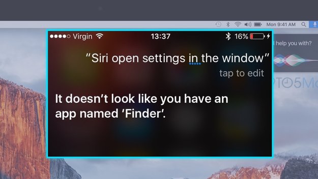 Siri verplappert sich: OS-X-Version womöglich verraten