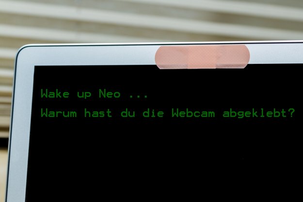 Webcam-Abdeckung: Wie und warum ihr die Kamera besser abklebt