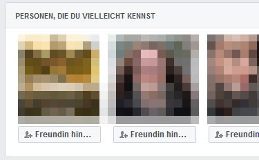 Facebook: Freundschaftsvorschläge sehr gruselig! Woher kommen sie? Wie deaktivieren?