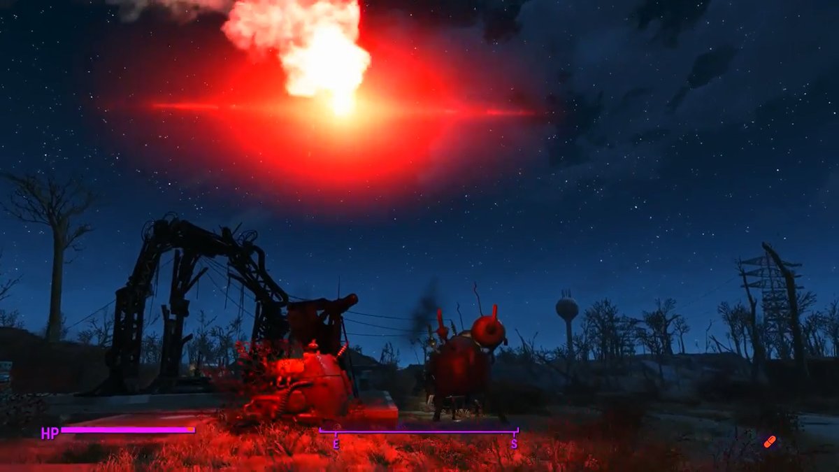 Fallout 4: Wetter ändern mit Feuerwerk - so geht's