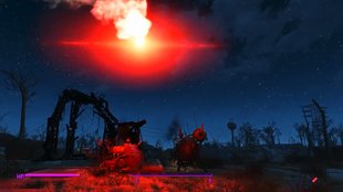 Fallout 4: Wetter ändern mit Feuerwerk - so geht's