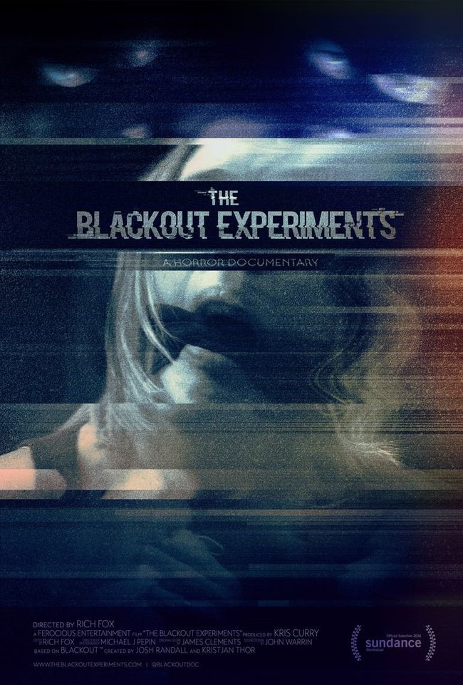 filmplakat the blackout experiments