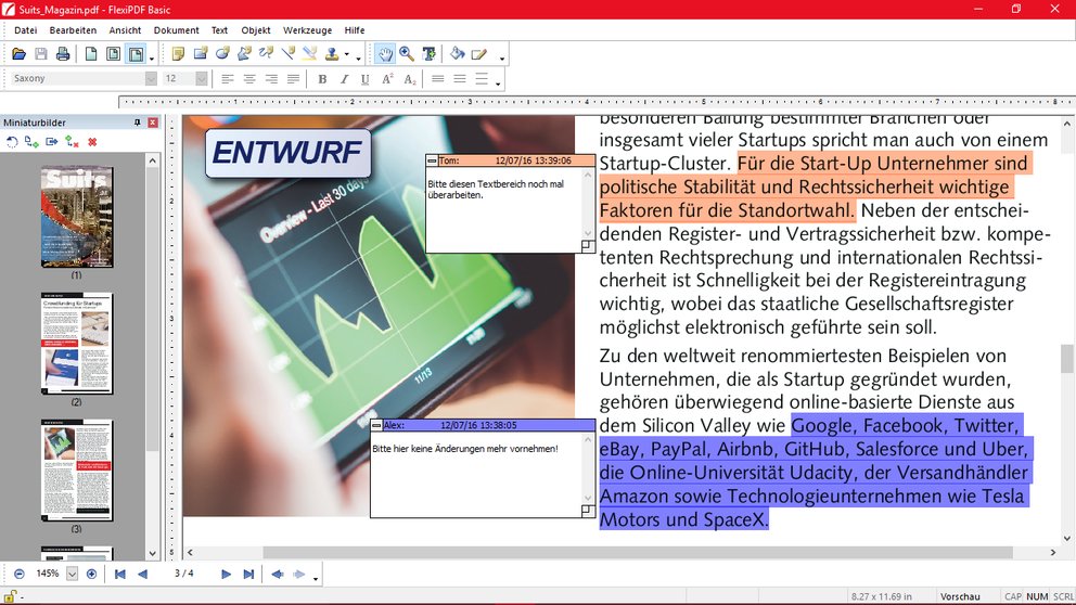 Ein PDF bearbeiten mit Programmen und online