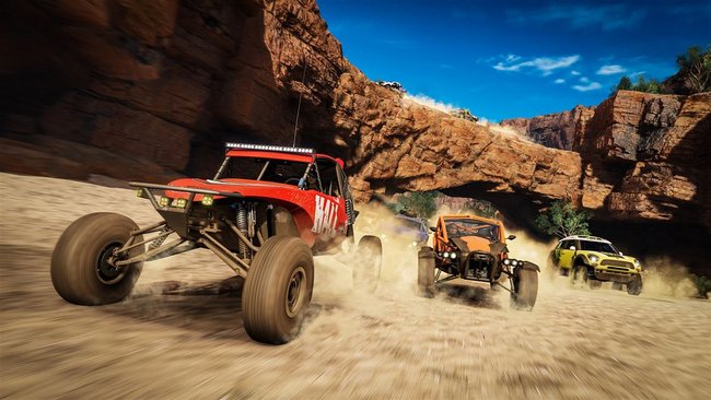 Forza Horizon 3: Mit Buggys durch die staubigen Canyons des Outback.