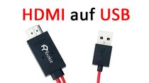 HDMI auf USB & USB to HDMI – so geht's mit Adapter