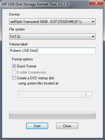 Hier formatiert ihr den USB-Stick. Bildquelle: GIGA