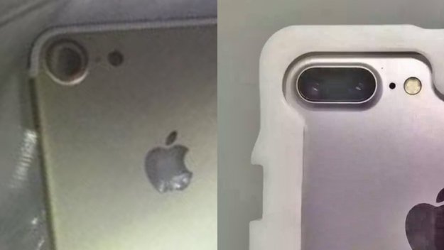 iPhone 7: Neue Bilder zeigen Kamera-Einheiten beider Modelle
