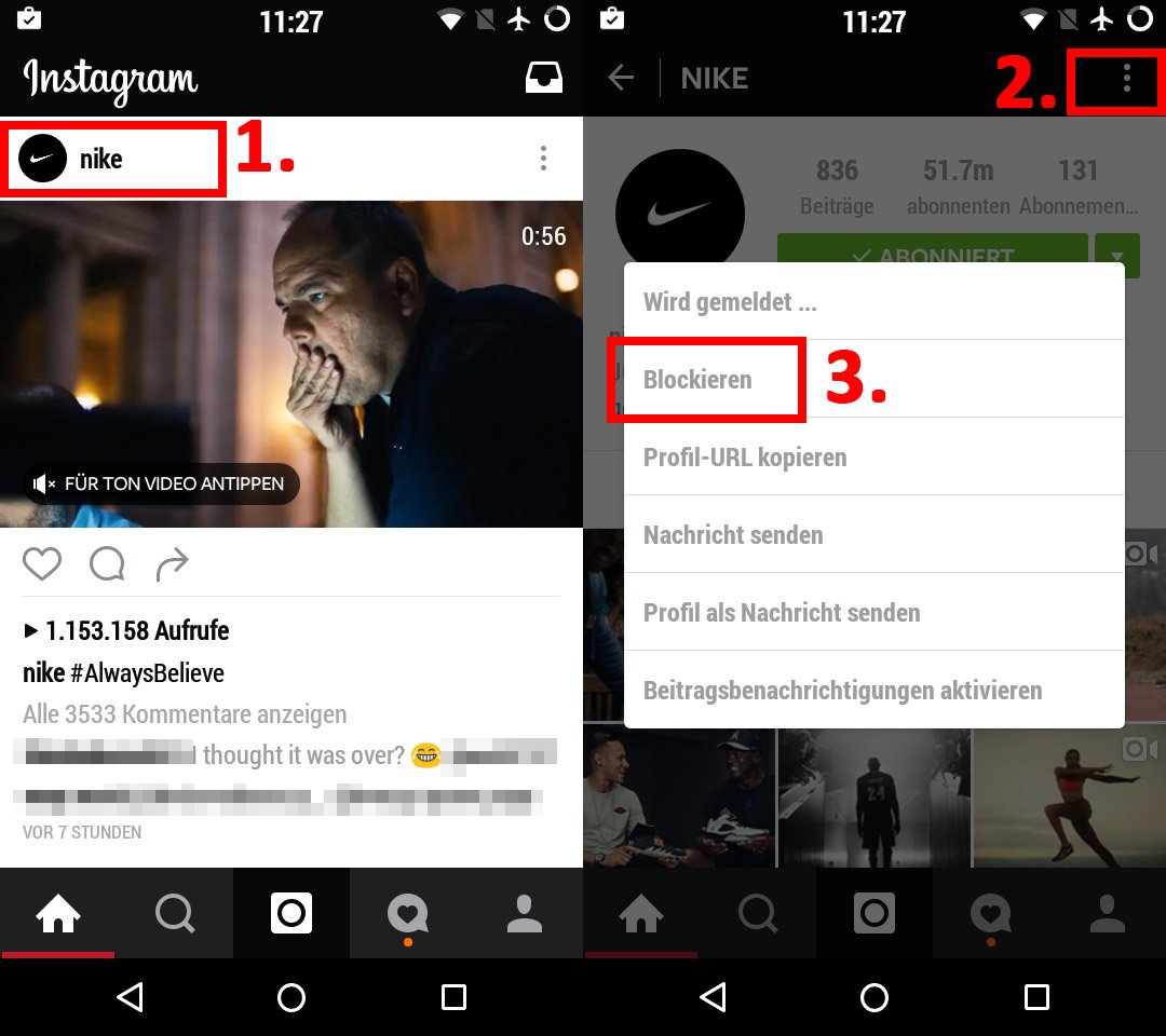 Instagram Einstellen Das Niemand Sieht Wem Ich Folge Instagram: Blockieren und Blockierung aufheben – so geht's