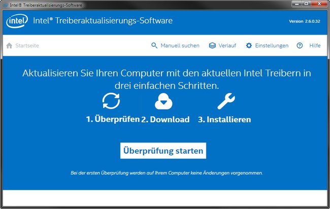 Das Intel Driver Update Utility installiert die aktuellen Intel-Treiber für euren PC.