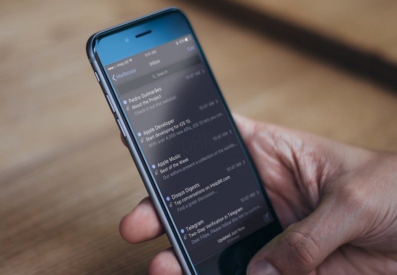 iOS 10: Konzeptbilder zeigen Dark Mode und iPhone-Split-Screen-Ansicht