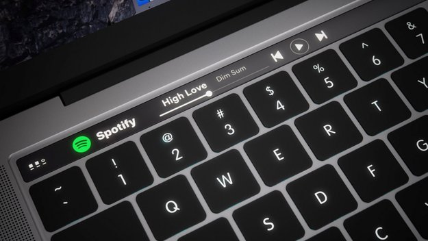 MacBook Pro: macOS Sierra enthält Hinweise für OLED-Touchscreen-Leiste