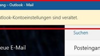 Lösung: Ihre Outlook-Kontoeinstellungen sind veraltet (Windows-10-Fehler)