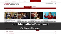 rbb Mediathek-Download & Live-Streams