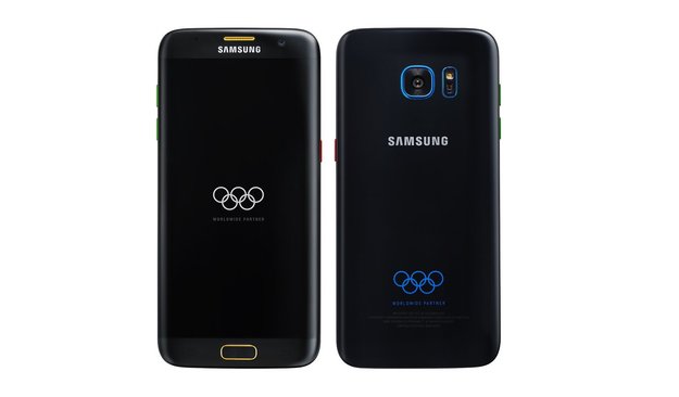 Bunt wie die olympischen Ringe: Das Samsung Galaxy S7 edge kommt bald in einer Olympia-Edition