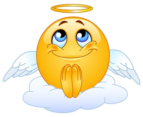 Emoticones Caras De Angelitos Emoji Bibel Heilige Schrift Im Messenger Slang Giga