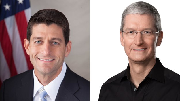 Tim Cook ist Gastgeber für Spendenveranstaltung von Republikaner-Chef Ryan