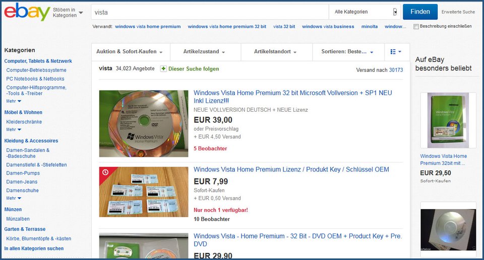 Windows Vista Betriebssystem Kostenlos Vollversion Deutsch