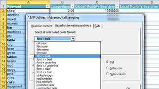 ASAP Utilities für Excel