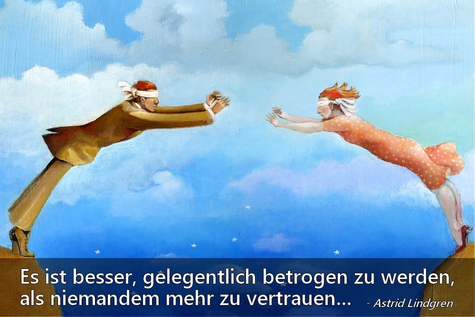 Vertrauen Sprüche und Zitate für Lebensmut und Zuversicht