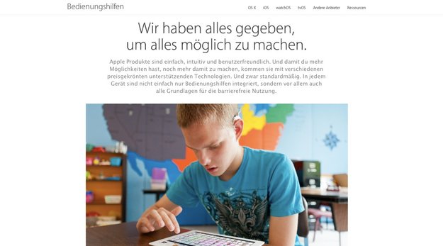 Apple setzt für Barrierefreiheits-Funktionen auch auf blinde Entwicklerin