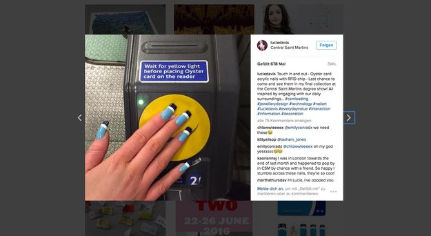 Betthupferl: Mit NFC-Fingernägeln bezahlen