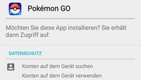 Pokémon GO: Berechtigungen der App und Datenschutz