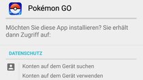Pokémon GO: Berechtigungen der App und Datenschutz