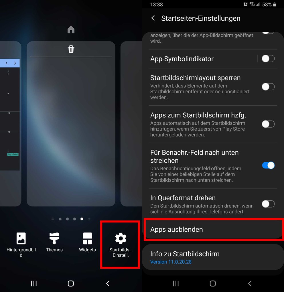 Apps verstecken (iPhone & Android) so geht