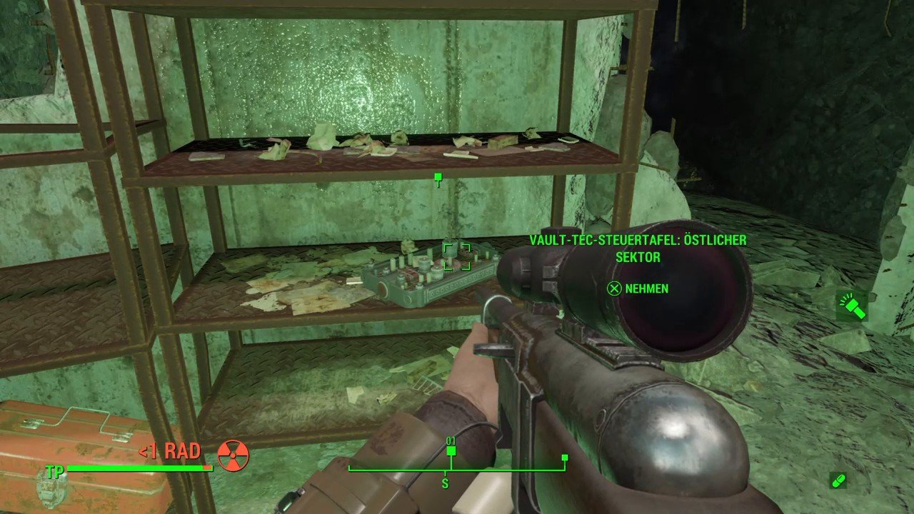 Fallout 4 Vault Tec Workshop Steuertafel Fundorte Zum Freischalten Aller Sektoren Im Video