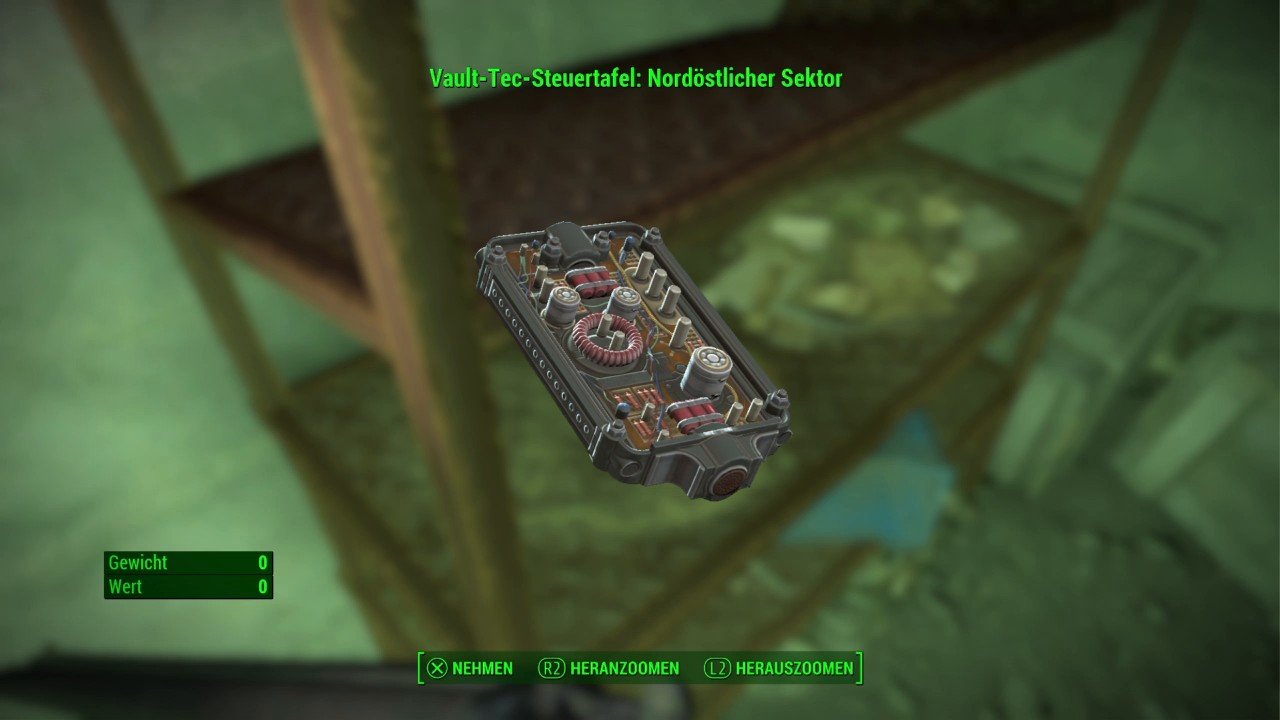 Fallout 4 Vault Tec Workshop Steuertafel Fundorte Zum Freischalten Aller Sektoren Im Video