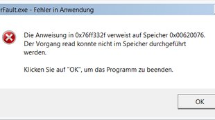 Lösung zum werfault.exe-Fehler (Windows-Dienst)