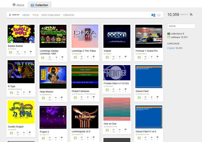 Amiga Collection Internet Archive