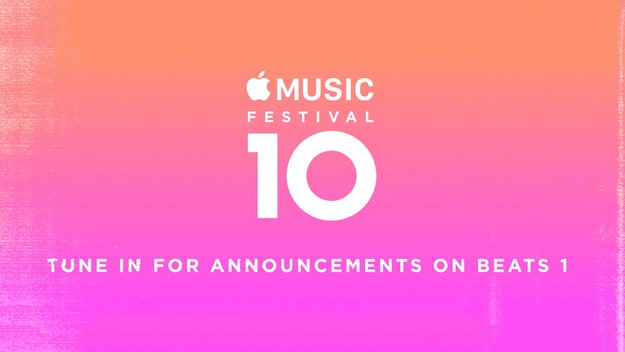Apple Music Festival 10 findet vom 18. bis 30. September in London statt