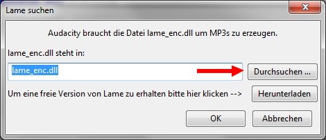 lame dll for audacity mp3 downlaod