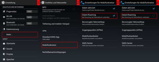 Daten-Roaming ausschalten – so geht's (Android & iOS)