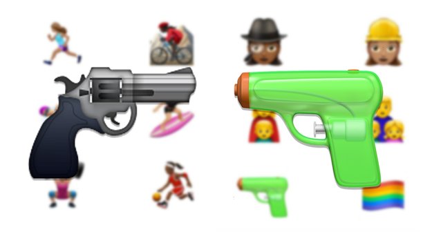 Warum das Pistolen-Emoji künftig für Riesen-Verwirrung sorgen wird