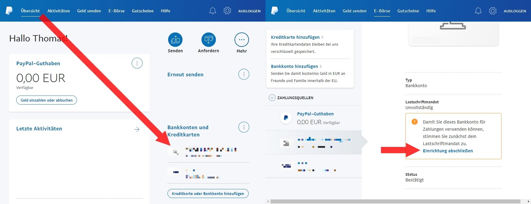 Paypal Lastschrift Aktivieren Online Per Bankeinzug Bezahlen