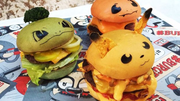 Gotta eat 'em all: Diese Pokémon-Burger sind zu niedlich, um gegessen zu werden