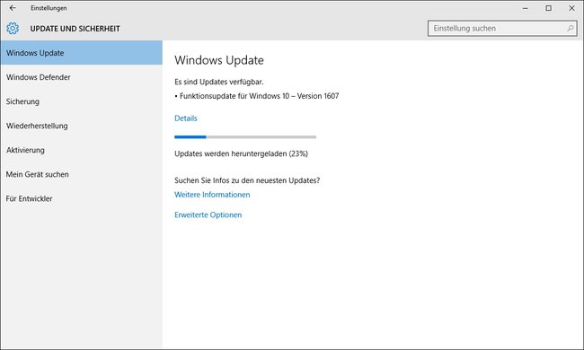 Windows 10 Anniversary Update Download
