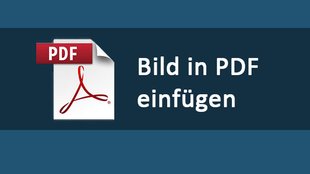 Bild in PDF einfügen – so geht's kostenlos