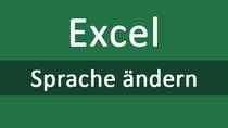 Excel: Sprache ändern & umstellen – so geht's